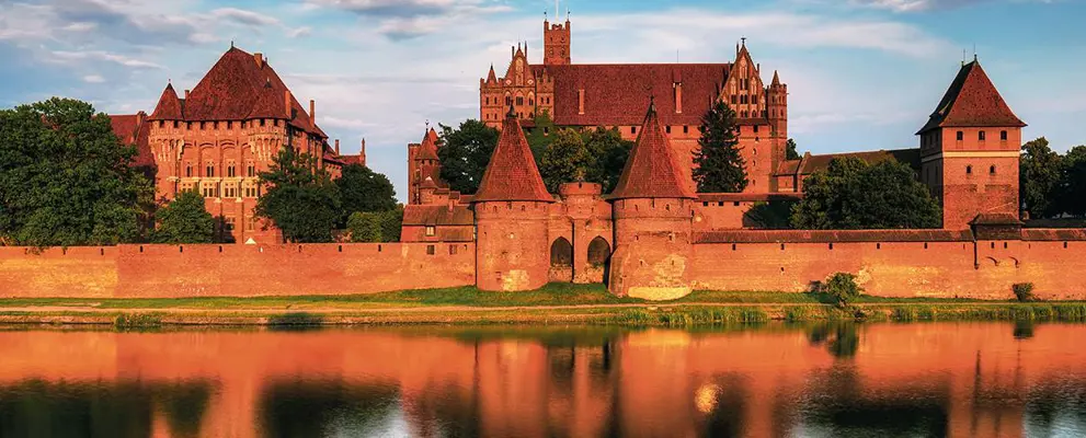 Malbork Castle in Poland