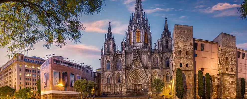 Buildings in Barcelona