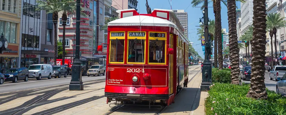 New Orleans tram