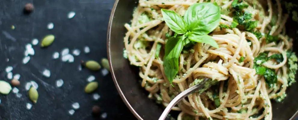 Lemon And Basil Pasta 