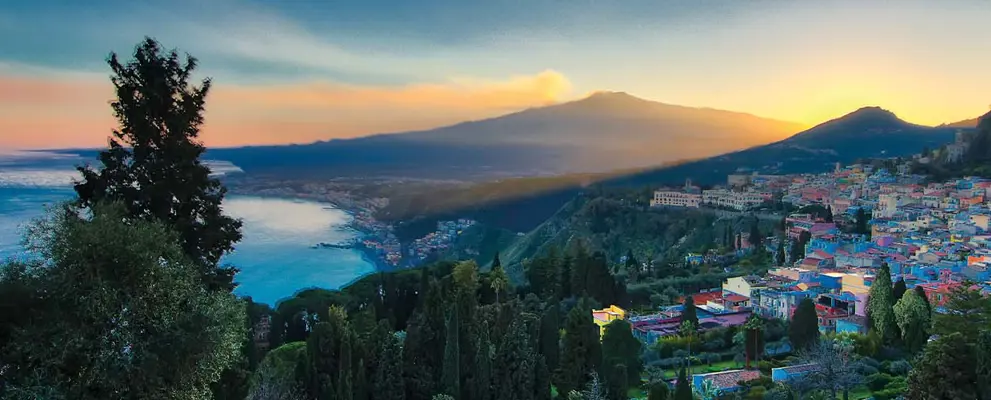 Taormina & Mount Etna, Sicily, Italy