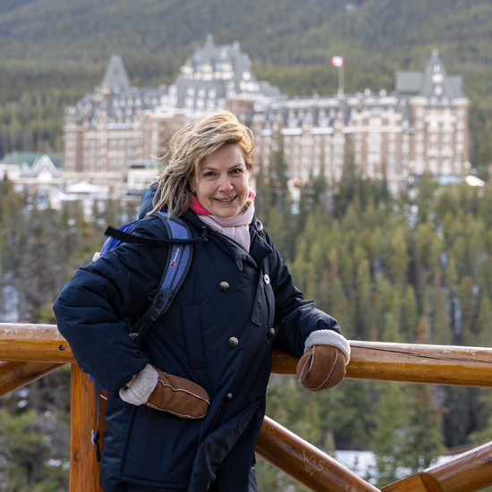 Penny Smith Lake Louise