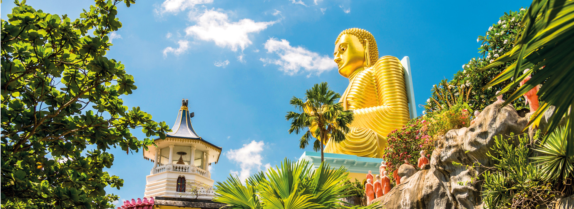 Golden Buddha in Dambulla