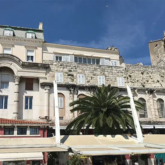A Postcard From Croatia Split Palace 2